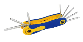 8PCS Folding  Hex Key Set