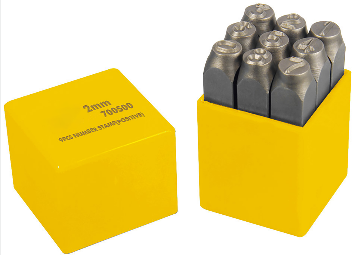 9PCS Number Stamp