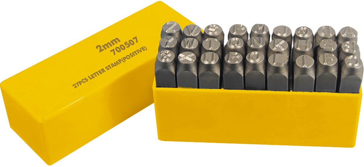 27PCS Letter Stamp