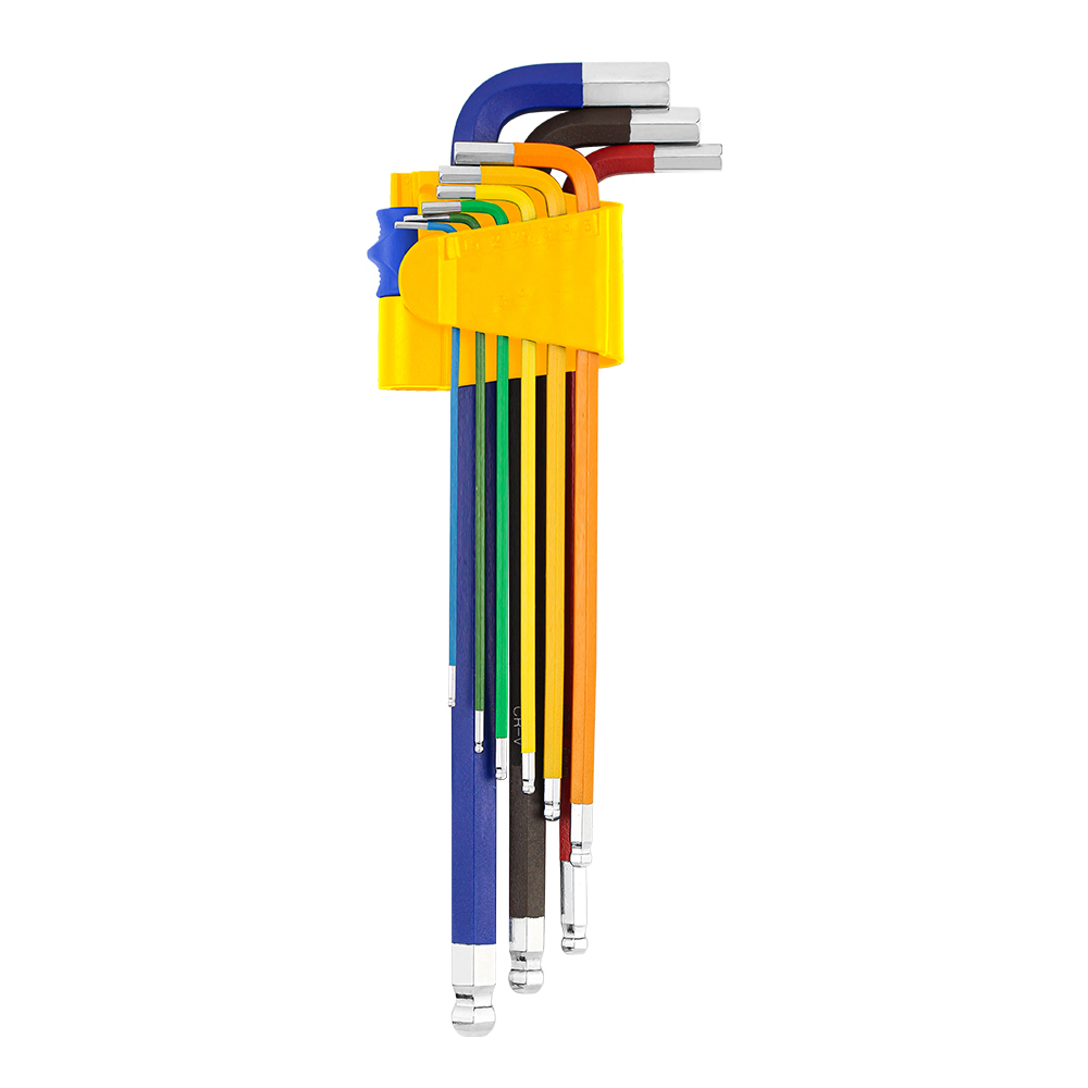 9PCS Brozed Ball Point Hex Key Set