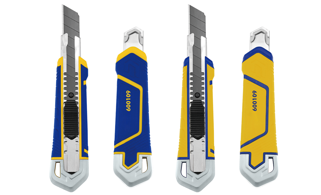 18mm Retractable Utility Knife With 3PCS Extra Blade