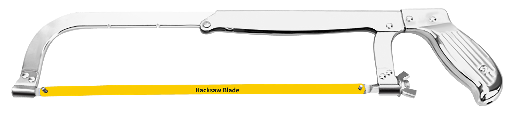 Adjustable Hacksaw Frame 10"/12"