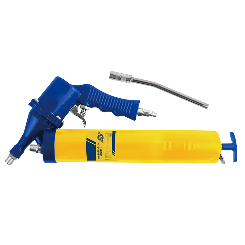 Pneumatic double-shot butter gun